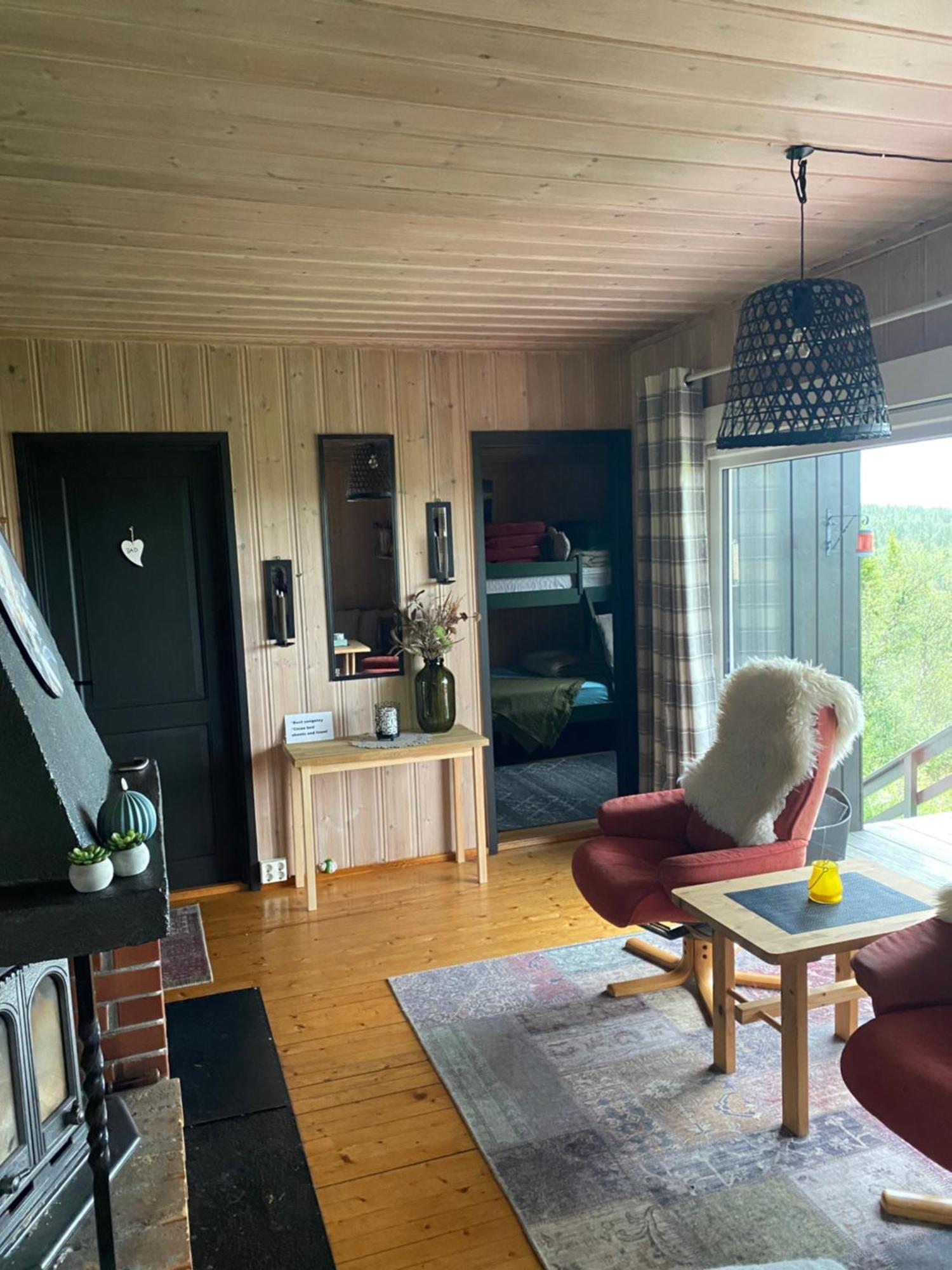 Cabin In The Mountain, Outstanding View & Solar Energy Vollen Exterior foto
